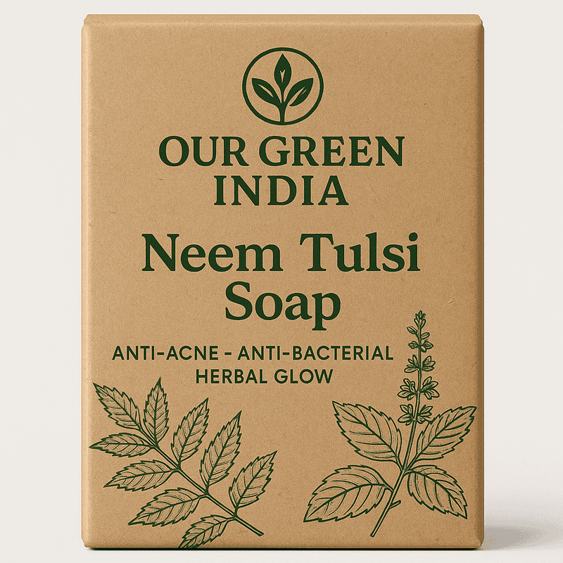 Our Green India  Neem Tulsi Soap