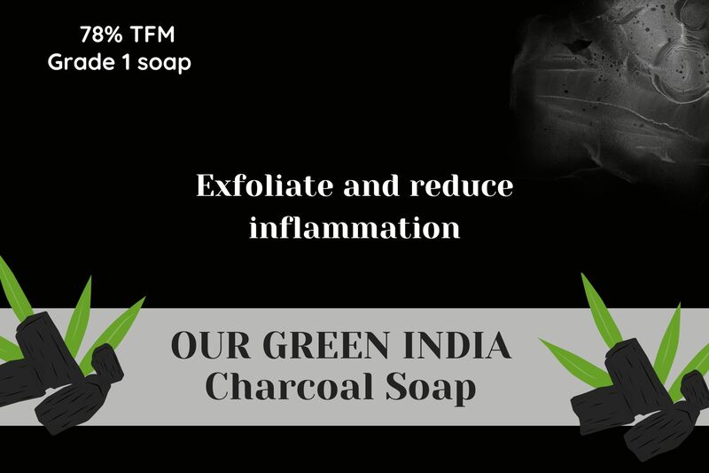 Our Green India Charcoal Soap